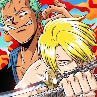 香吉士索隆互相cosplay