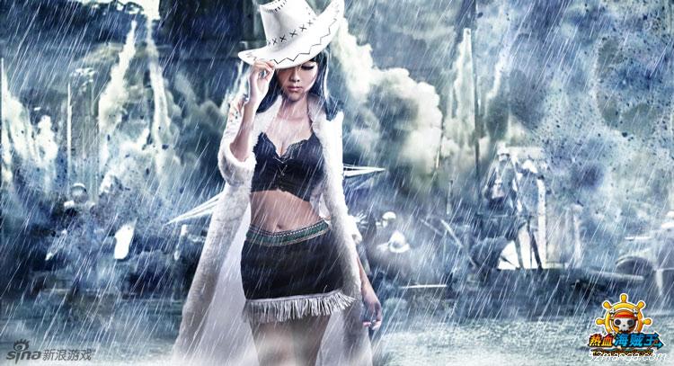 夏小薇COS妮可罗宾