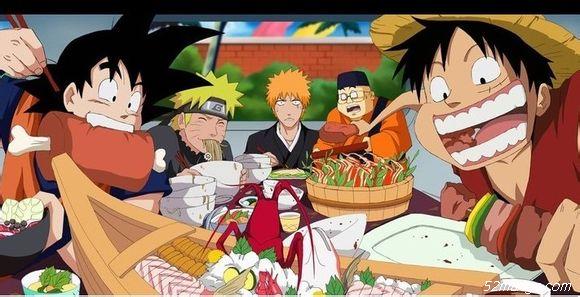 前面说到路飞经常和各界大佬一起开会，当然开完会一起吃个饭还是有必要的