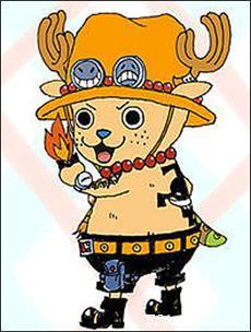 乔巴cosplay火拳艾斯