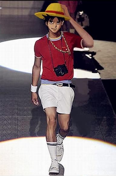 海贼王时装秀-路飞这个...还行吧