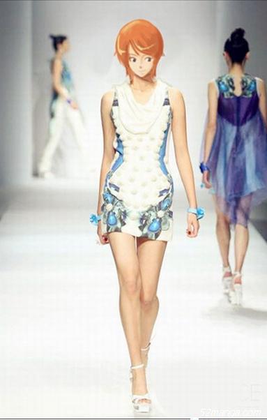 海贼王时装秀-娜美,真漂亮