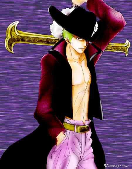 索隆cosplay鹰眼米霍克