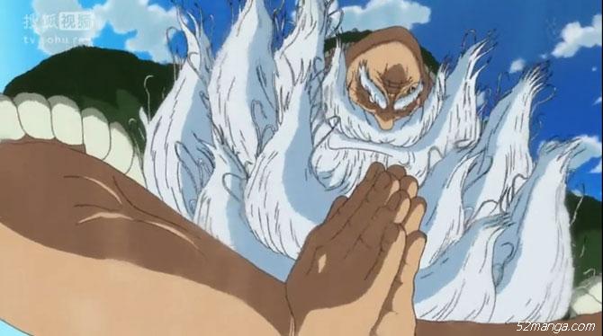 草帽路飞对首领青椒