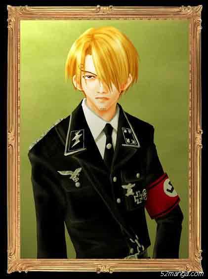 香吉士COSplay纳粹 
虽然是纳粹可还是很帅