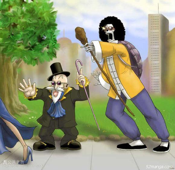 路飞解散了草帽海贼团，布鲁克遇到了这位大叔，两个人从此一起生活，研长生的秘诀