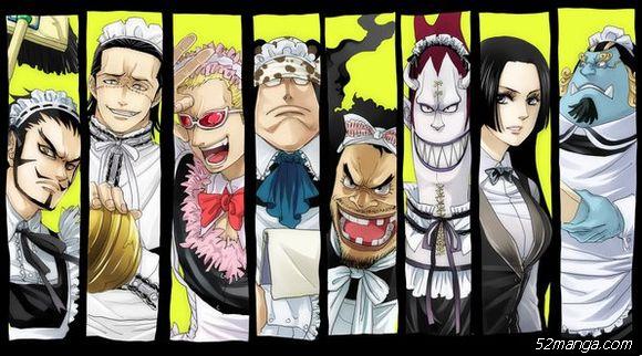 山治开了一家女【河蟹】仆餐厅，世【河蟹】界【河蟹】政【河蟹】府被推【河蟹】翻之后七【河蟹】武海们集体失【河蟹】业，都去山治的餐厅当服务员了 
我全【河蟹】 还有什么不妥的！！！~