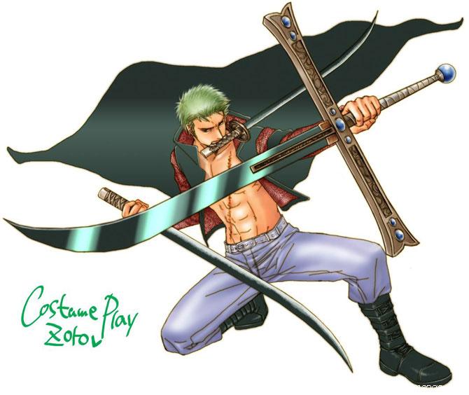 罗罗亚·索隆 酷到掉渣