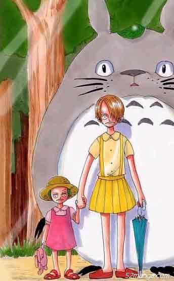 香吉士索隆cosplay龙猫