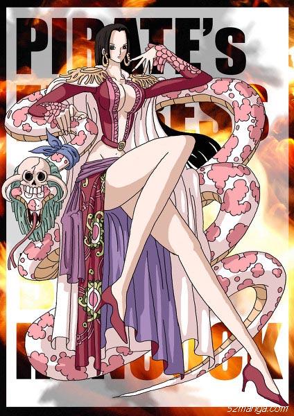 七武海套图 海贼女帝 波雅汉考克