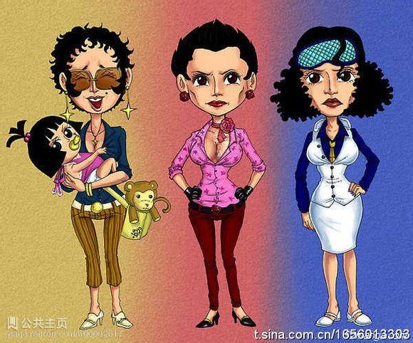 原来的三大将在之后经受不了世界人民的唾弃，集体变[0.0]性整容，各自嫁人了