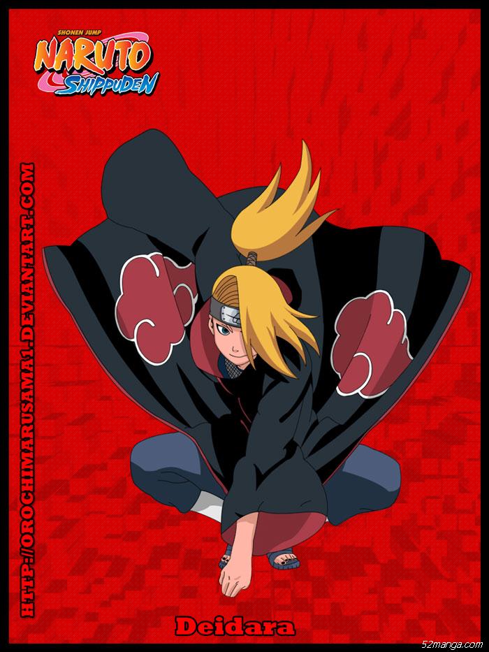 迪达拉
Deidara
“晓”成员之一，代号青（青龙）。土之国·岩隐村第三代土影两天秤大野木的徒弟，黑土的师兄。少年时期为了证明自己的艺术，而接受了众多的恐怖袭击任务，后因败于宇智波鼬而加入“晓”组织。