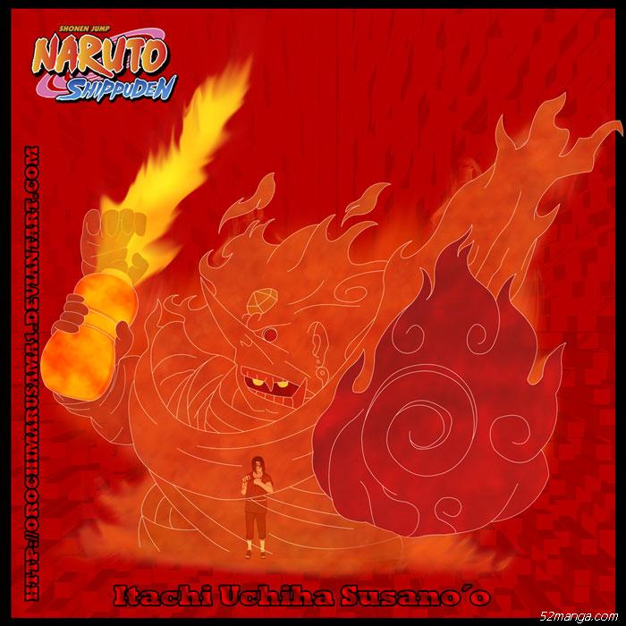 宇智波鼬（须佐能乎）
Itachi Uchiha Susanoo
只有拥有两只相同的万花筒血轮眼，才能使出的神之力。