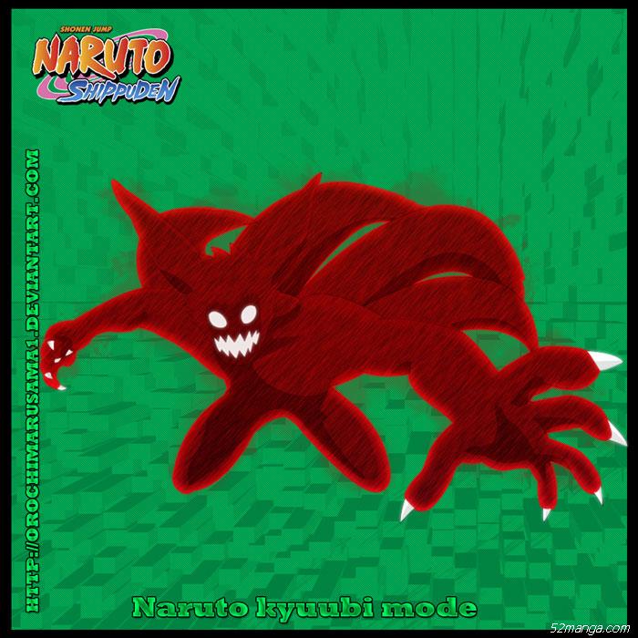鸣人九尾模式（四尾）
Naruto kyuubi mode (4 Tails)