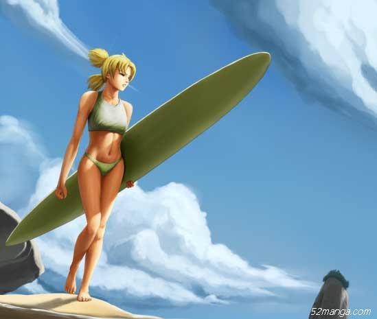 火影女忍者同人美图第一弹之手鞠