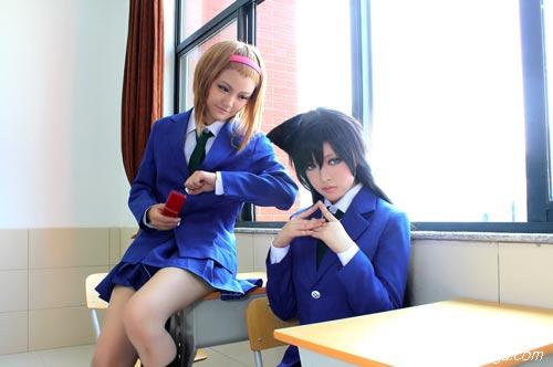 毛利兰铃木园子姐妹淘Cosplay