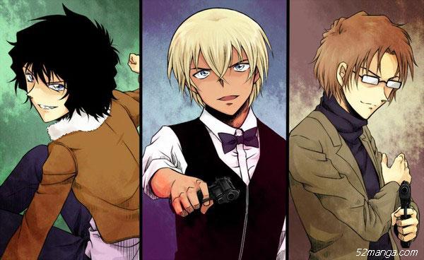 冲矢昴、世良真纯、安室透