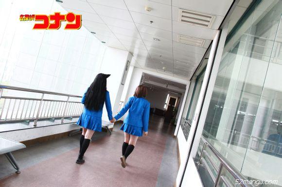 毛利兰铃木园子姐妹淘Cosplay