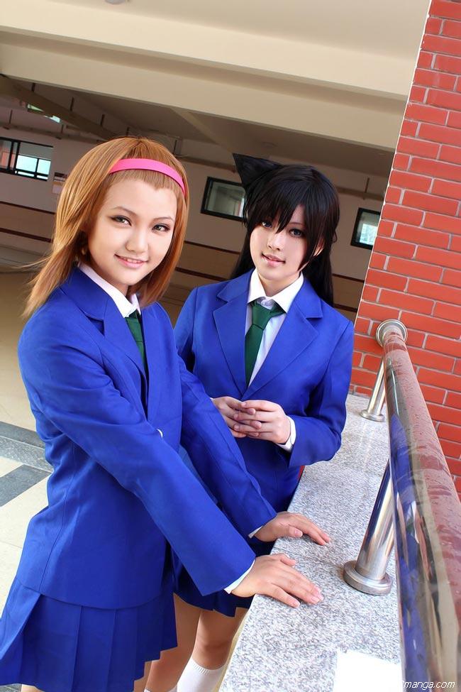 毛利兰铃木园子姐妹淘Cosplay