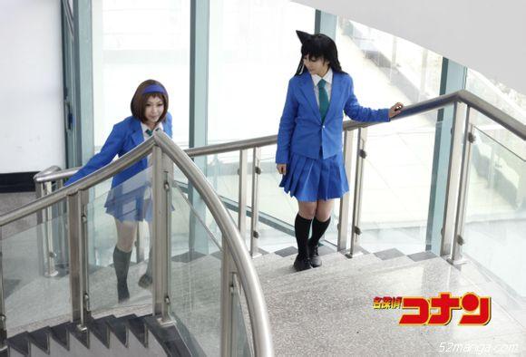 毛利兰铃木园子姐妹淘Cosplay