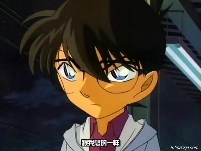 46、和我想的一样
这句貌似其他人也有讲过，不过柯南君和毛利大叔的频率高一点
不过，小柯同学，
请你不要在说完soga、瓦嘎达、马萨卡、呀哈里等一系列词来证明你的智慧之后，再加一句这个来BS广大群众的智商好不好。。。桑不起啊。。。