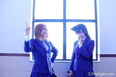 毛利兰铃木园子姐妹淘Cosplay