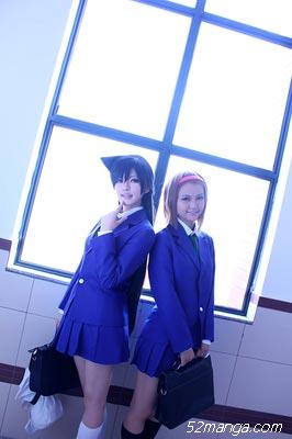 毛利兰铃木园子姐妹淘Cosplay