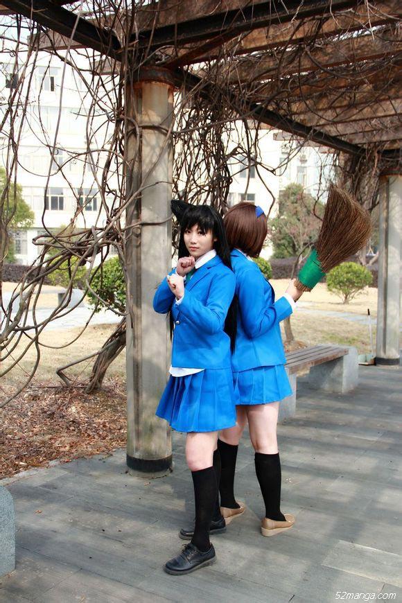 毛利兰铃木园子姐妹淘Cosplay