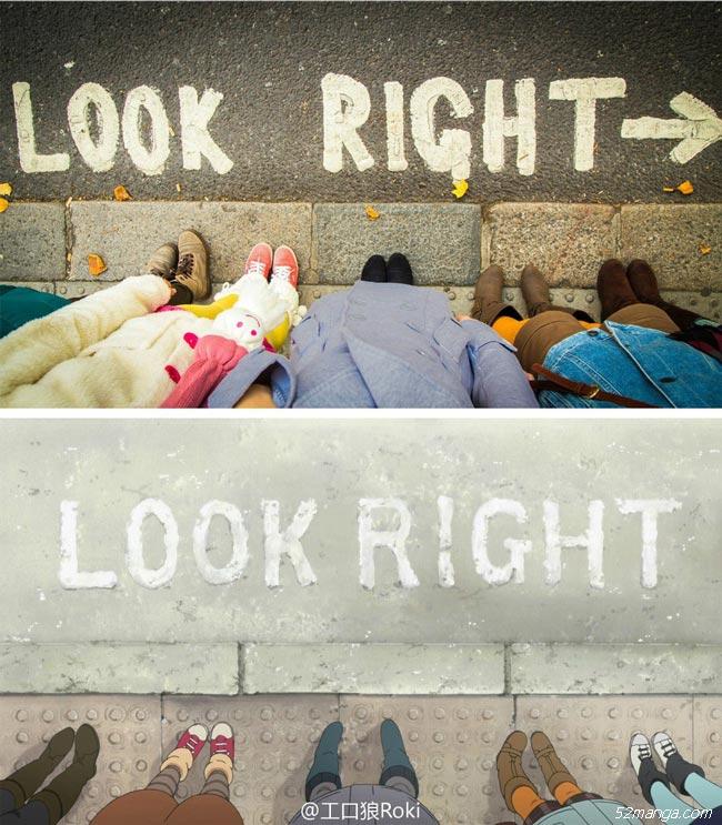 《轻音少女》剧场版伦敦实景Cosplay