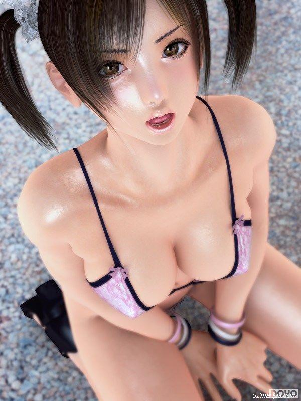 3D化后的二次元美女，你还HOLD住吗