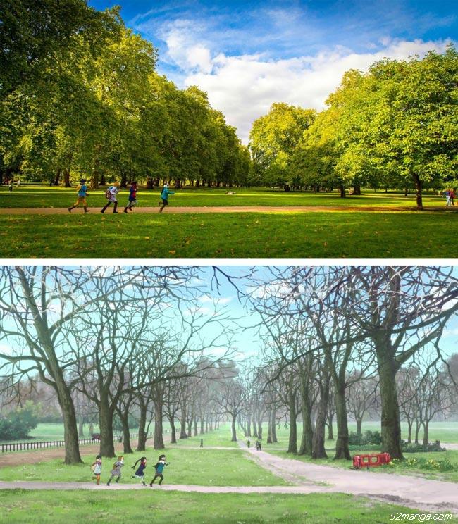 《轻音少女》剧场版伦敦实景Cosplay