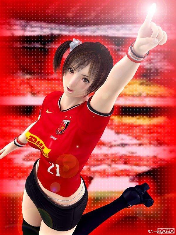 3D化后的二次元美女，你还HOLD住吗