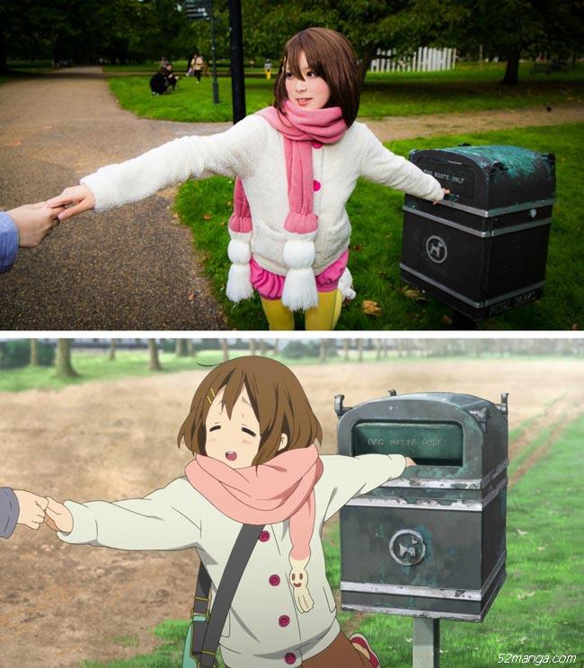 《轻音少女》剧场版伦敦实景Cosplay