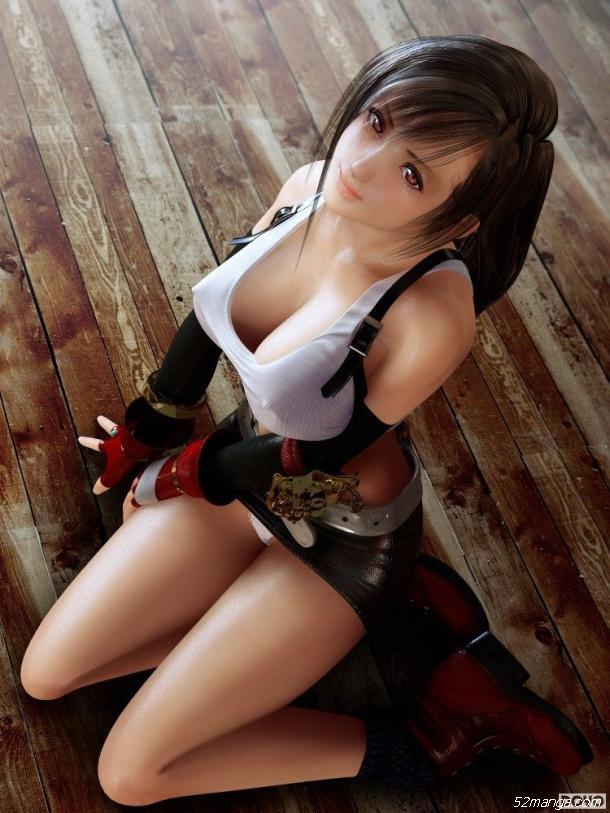 3D化后的二次元美女，你还HOLD住吗