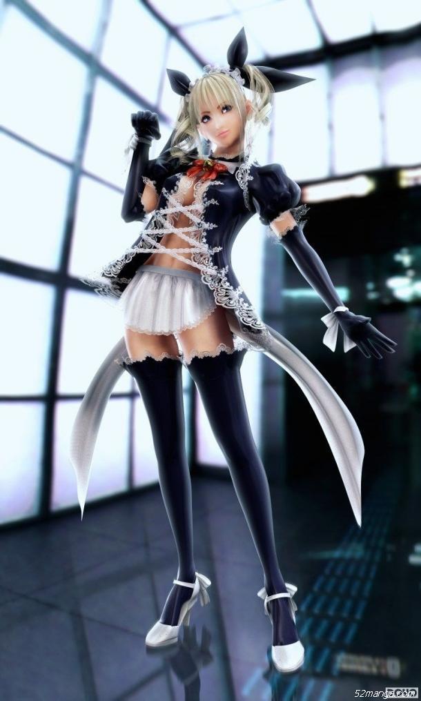 3D化后的二次元美女，你还HOLD住吗