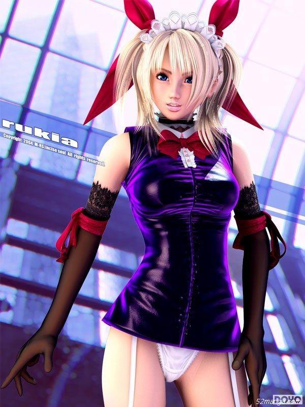 3D化后的二次元美女，你还HOLD住吗