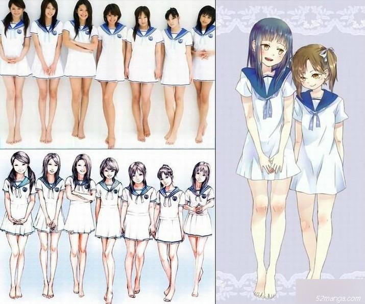 二次元三次元性感对对碰，你更喜欢哪个