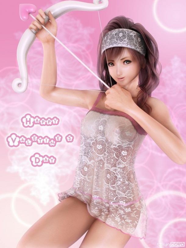 3D化后的二次元美女，你还HOLD住吗