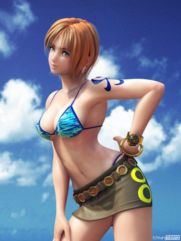 3D化后的二次元美女，你还HOLD住吗