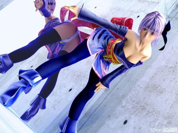 3D化后的二次元美女，你还HOLD住吗