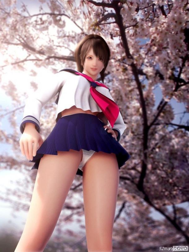 3D化后的二次元美女，你还HOLD住吗