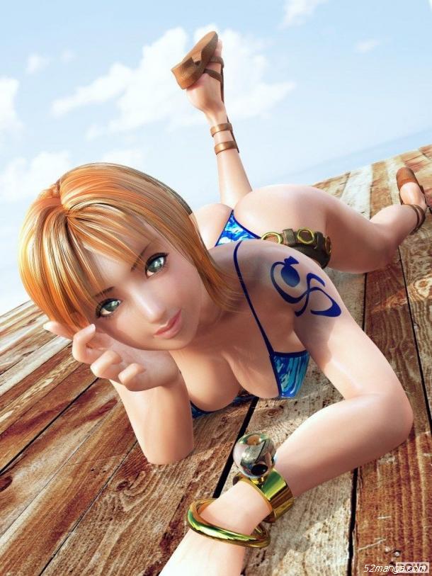 3D化后的二次元美女，你还HOLD住吗