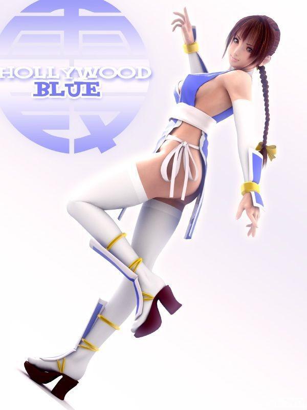 3D化后的二次元美女，你还HOLD住吗