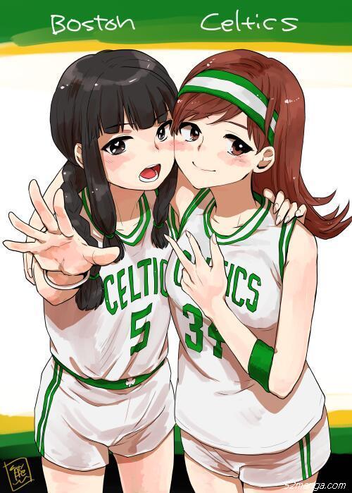 篮球拉拉队 动漫萌妹纸，你心动了吗
