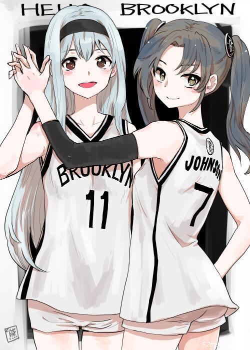 篮球拉拉队 动漫萌妹纸，你心动了吗