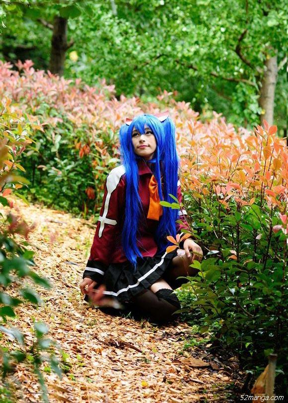 妖精的尾巴唯美cosplay之温蒂