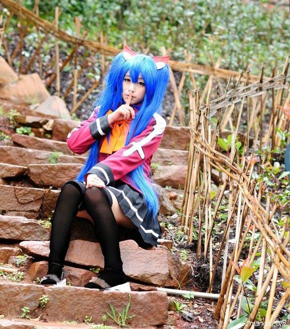 妖精的尾巴唯美cosplay之温蒂
