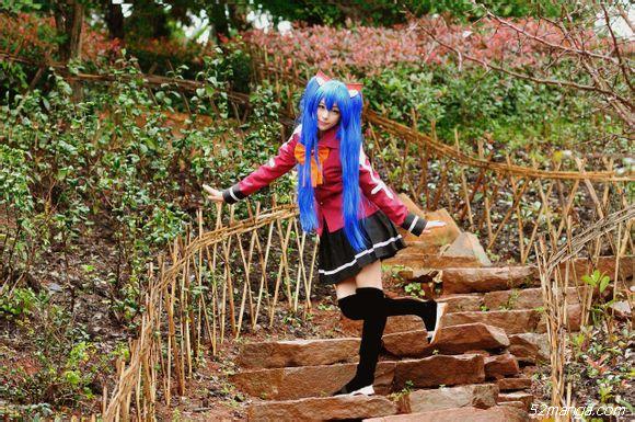 妖精的尾巴唯美cosplay之温蒂