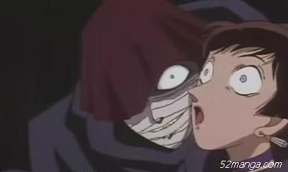 当时觉得没什么，后来看到在玄关捡到她的项圈时，听到柯南的推理，仔细想想才觉得后怕
一个人看柯南真的很需要勇气滴