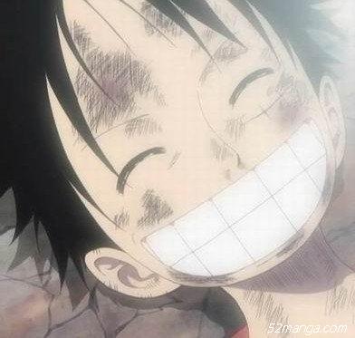 【最有感染力的笑容】蒙其·D·路飞
路飞的笑容，不是最帅的，不是最可爱的，不是最美丽的，但却是最有感染力的。无法确切的用一两个词汇来概括他的笑颜，但是只要看到他那傻傻的笑，就能被无形的感染和吸引，那是一种说不出来的感觉。